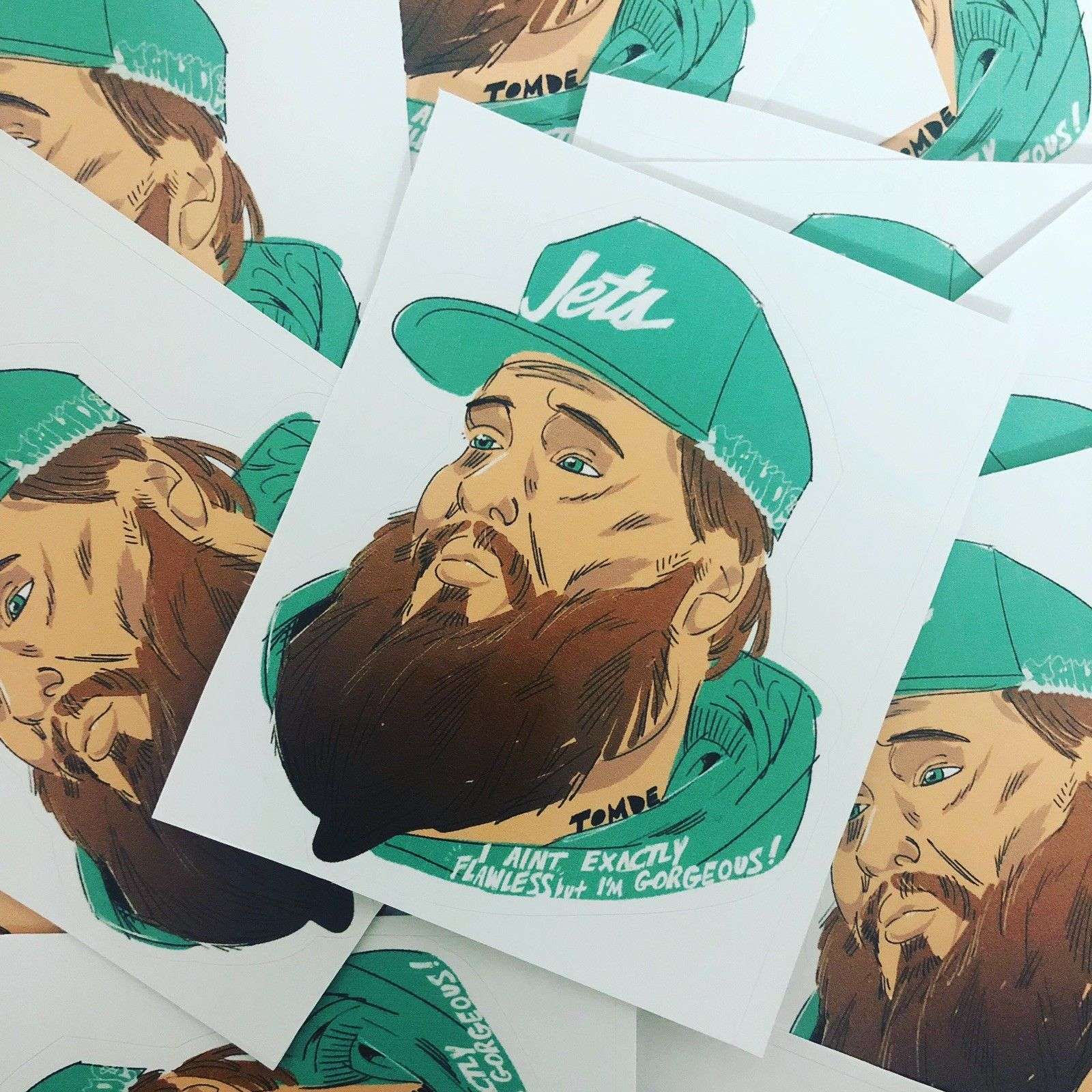 Action Bronson sticker