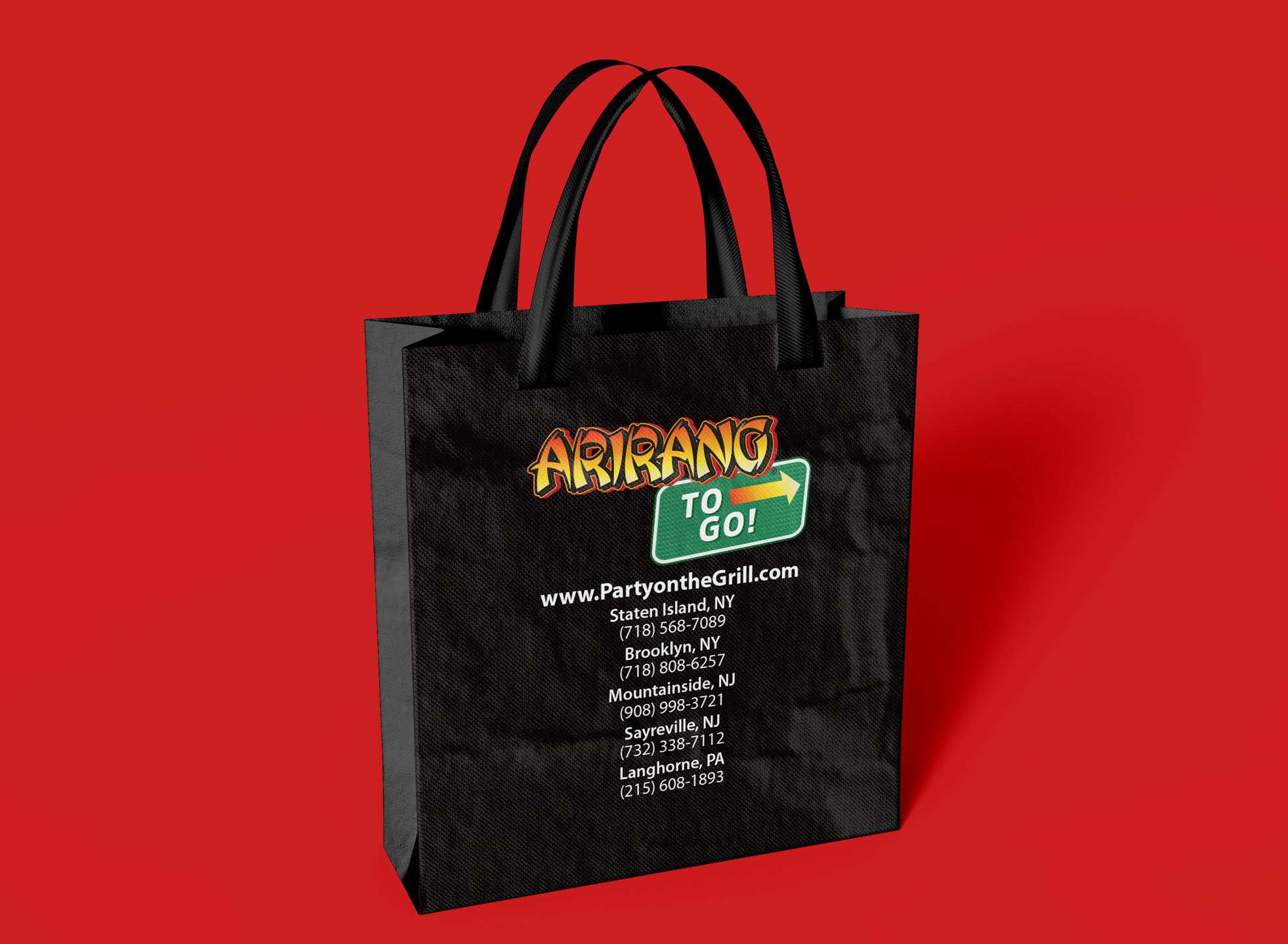 Arirang To Go shopping bags