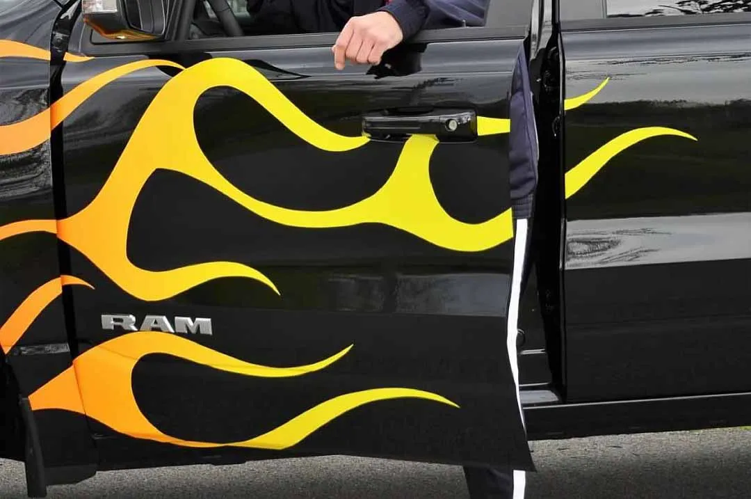 Vehicle wrap design