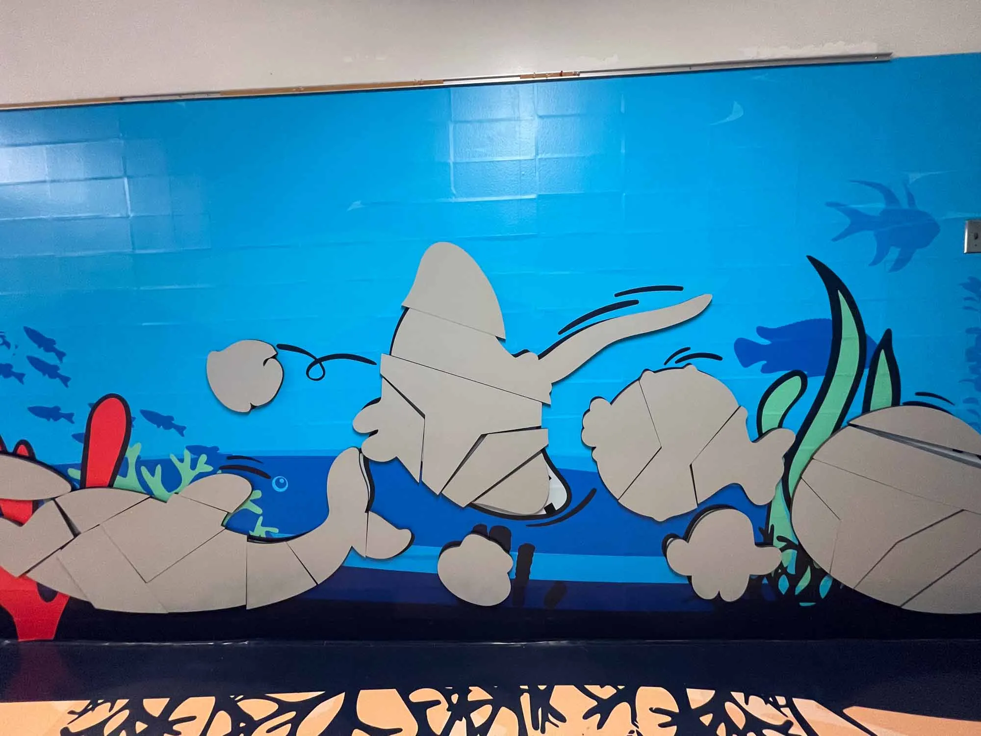 ps 50 staten island sensory hallway wrap design print install 3