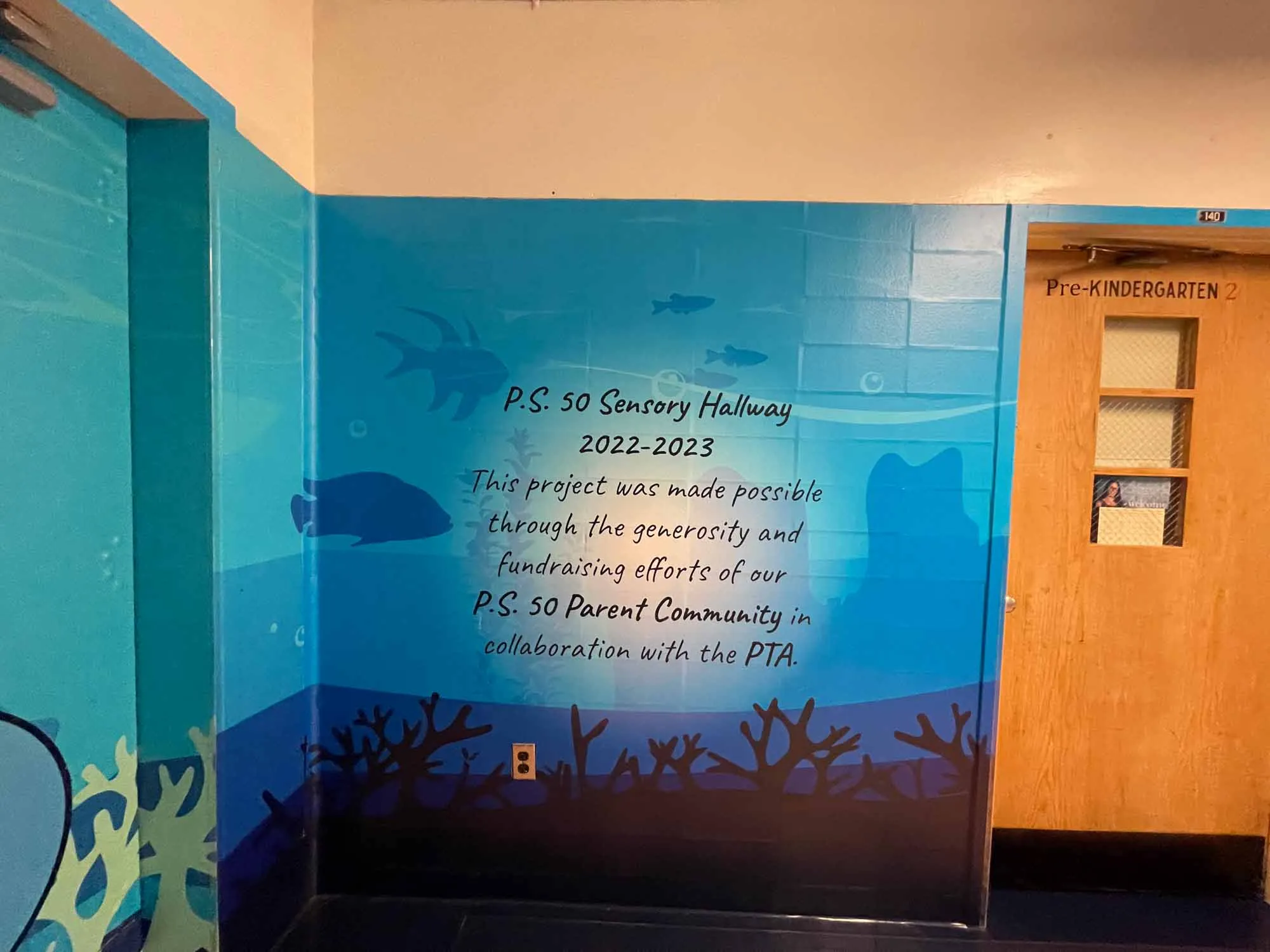 ps 50 staten island sensory hallway wrap design print install 8