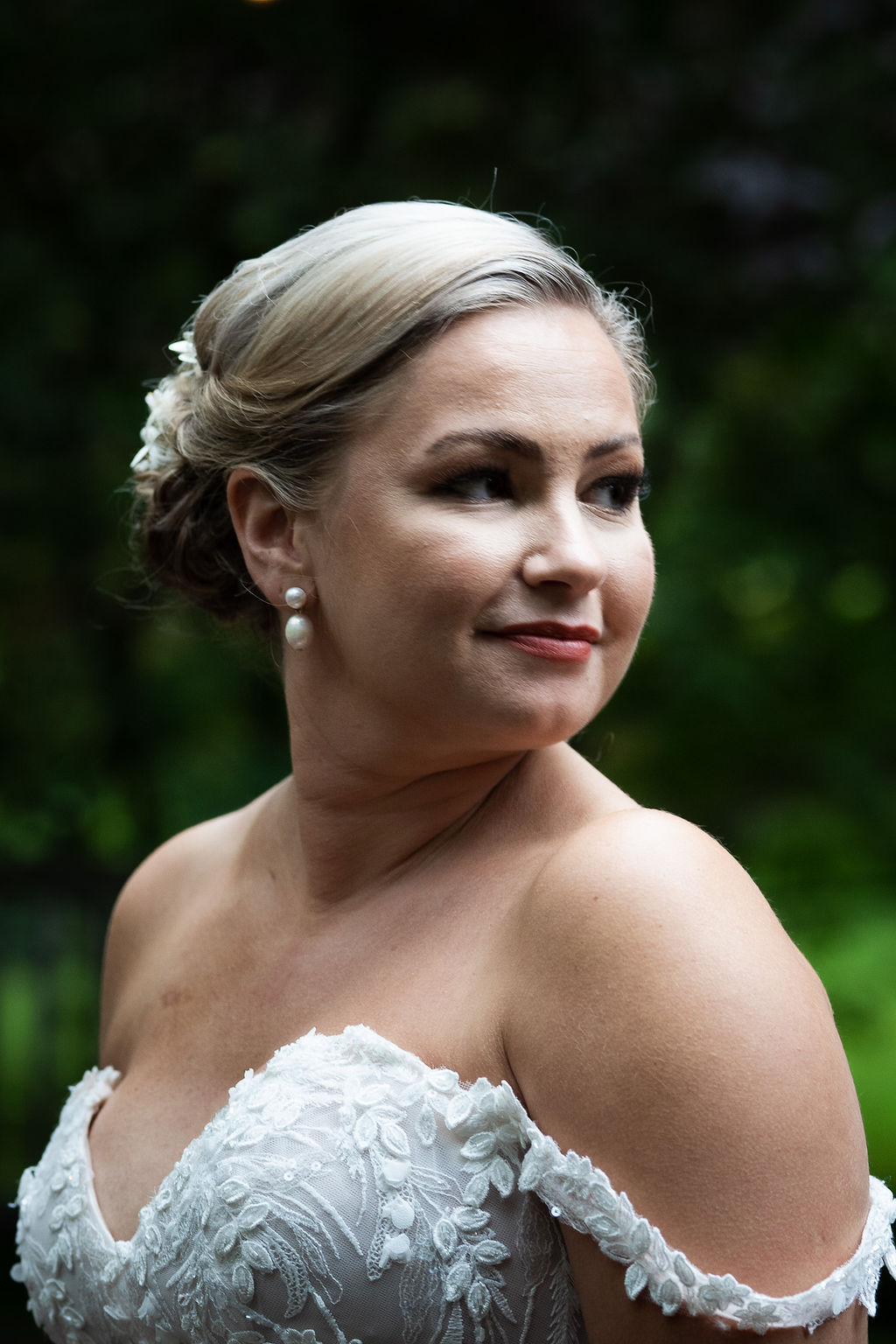 Bride portrait, Anna & Sean